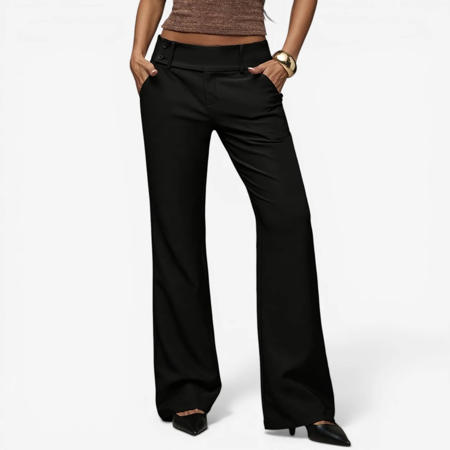 Diana - Pantalones de pierna ancha