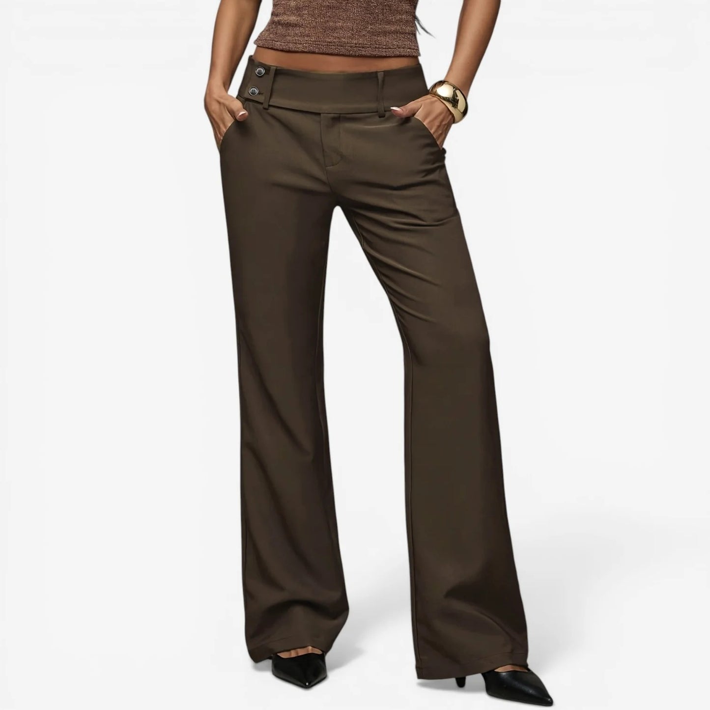 Diana - Pantalones de pierna ancha
