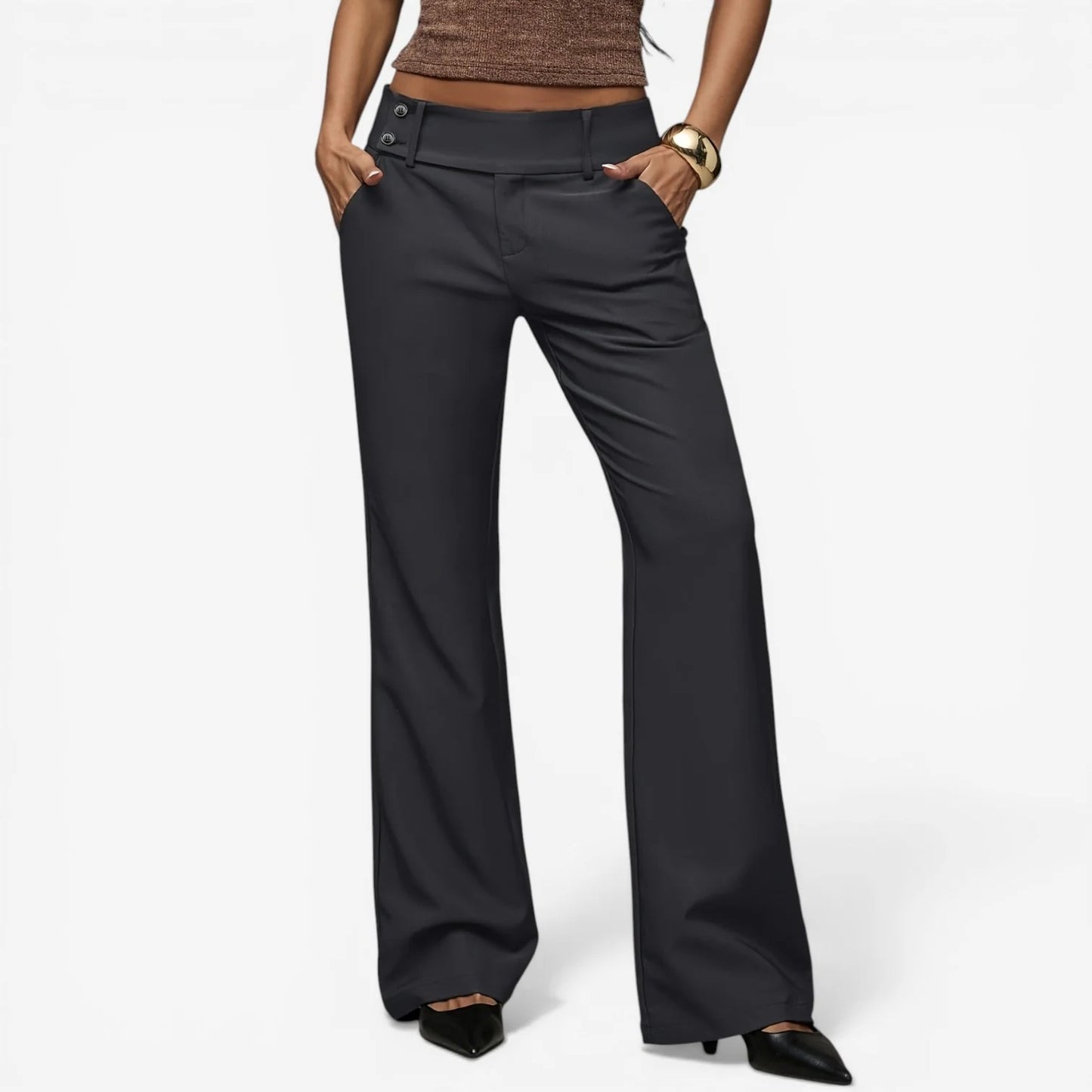 Diana - Pantalones de pierna ancha
