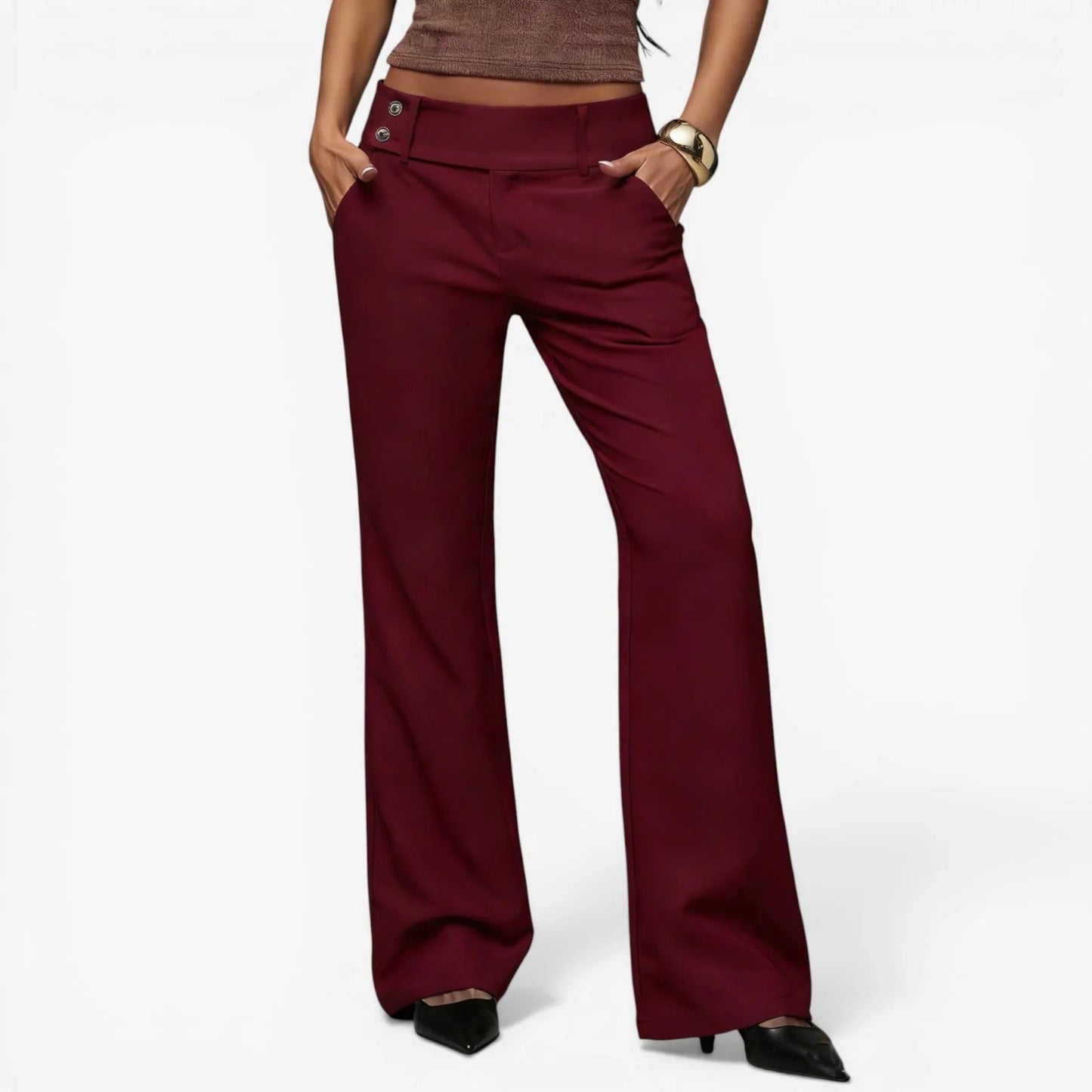 Diana - Pantalones de pierna ancha