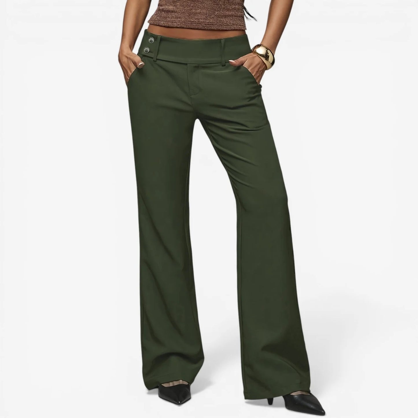 Diana - Pantalones de pierna ancha