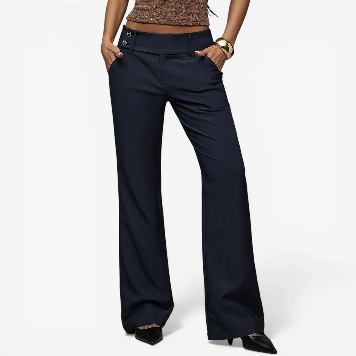 Diana - Pantalones de pierna ancha