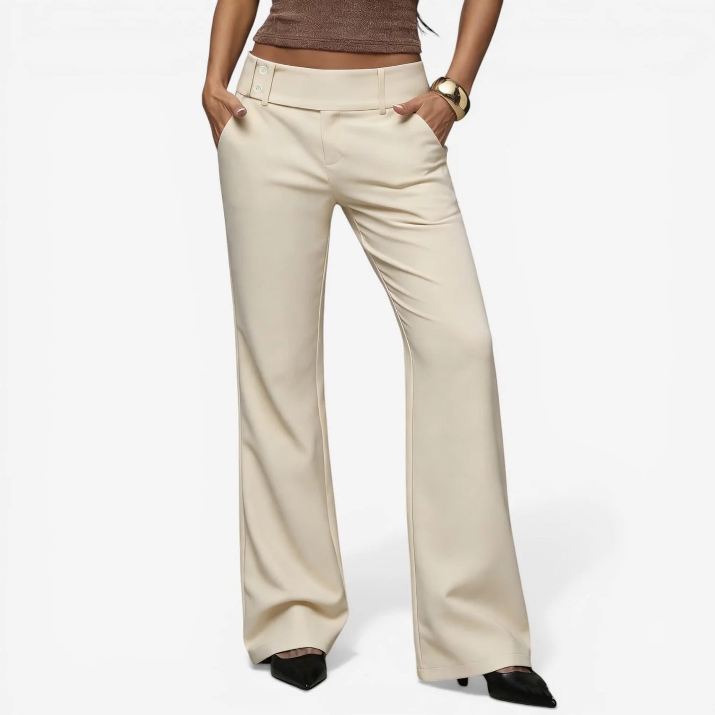 Diana - Pantalones de pierna ancha