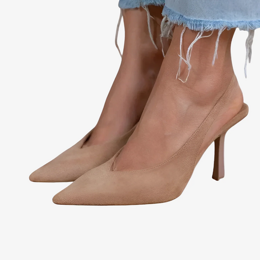 Isabel - Zapato de salón con tacón bajo